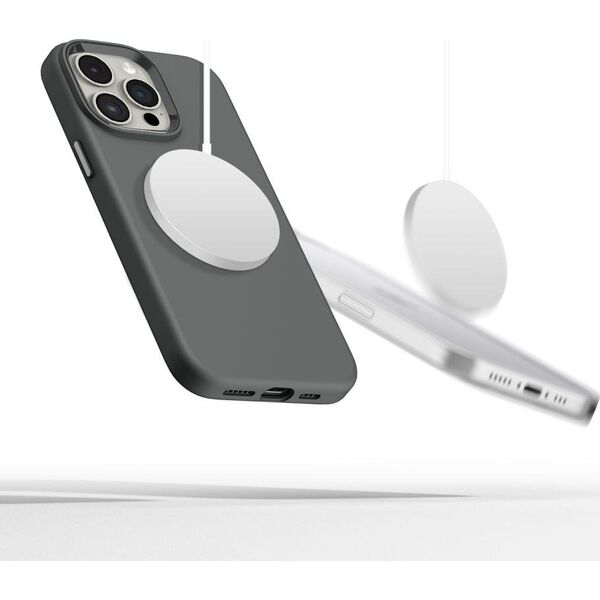 TECH-PROTECT SILICONE PURE MAGSAFE IPHONE 15 PRO MAX CLAY