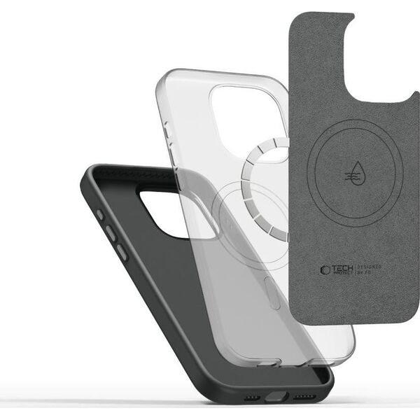TECH-PROTECT SILICONE PURE MAGSAFE IPHONE 15 PRO MAX CLAY