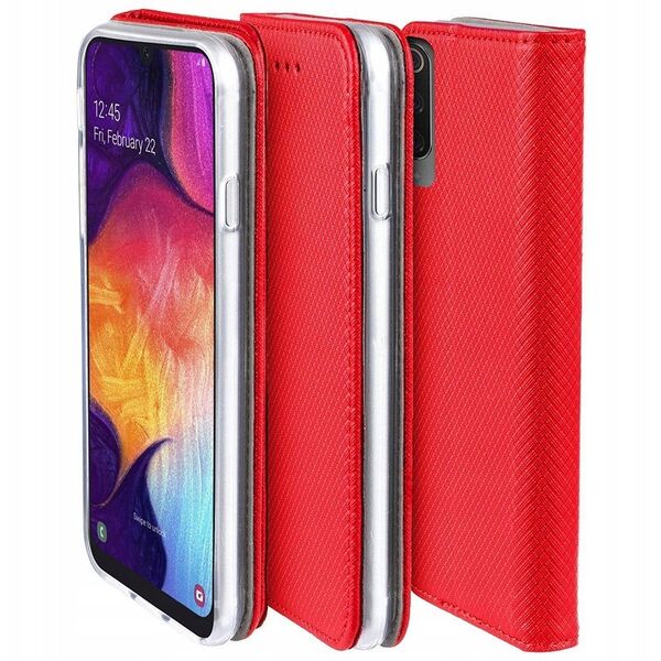 Kabura SMART CASE Book do MOTOROLA G86 5G czerwony