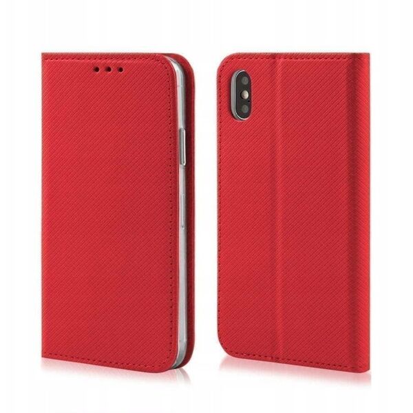 Kabura SMART CASE Book do MOTOROLA G86 5G czerwony