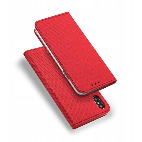 Kabura SMART CASE Book do MOTOROLA G86 5G czerwony