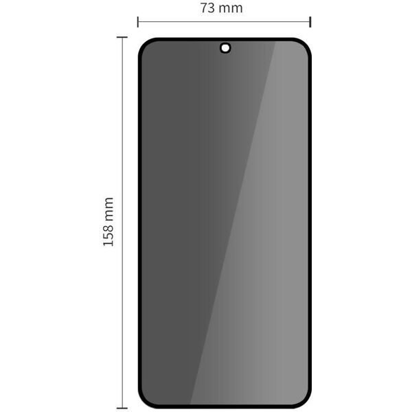 SZKŁO PRYWATYZUJĄCE TECH-PROTECT GLASS SPY+ 2-PACK GALAXY S25 FE PRIVACY