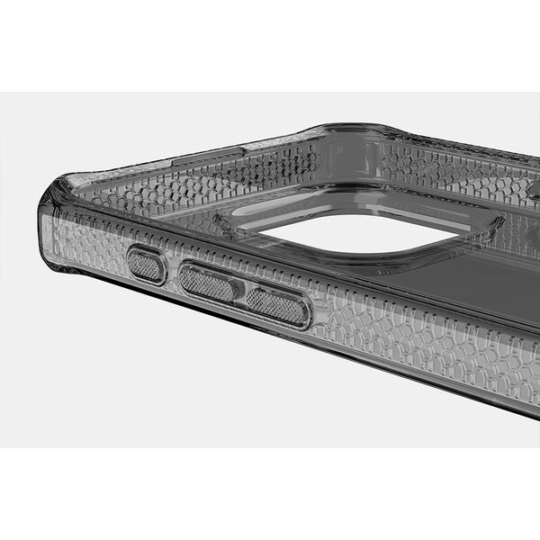 ITSKINS SPECTRUM R // CLEAR, Κάλυμμα, Apple, iPhone 16 Pro, 16 εκ. (6.3"), Γκρι, Διαφανές