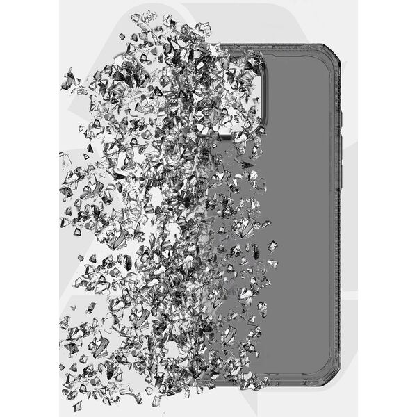 ITSKINS SPECTRUM R // CLEAR, Κάλυμμα, Apple, iPhone 16 Pro, 16 εκ. (6.3"), Γκρι, Διαφανές