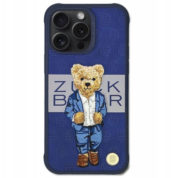 ZUCK BEAR futerał PARIS GENTLEMAN do IPHONE 15 Pro Max suit