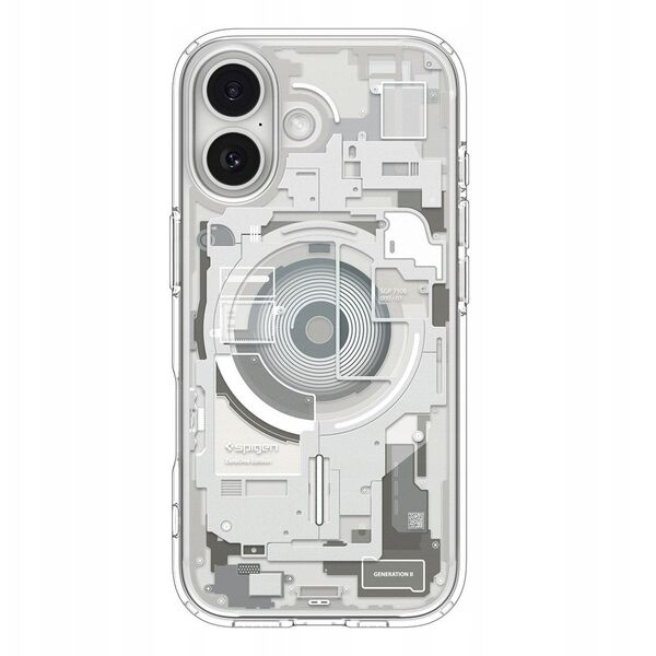 Spigen Ultra Hybrid Mag MagSafe - Etui do iPhone 17 (Zero One Natural Titanium)