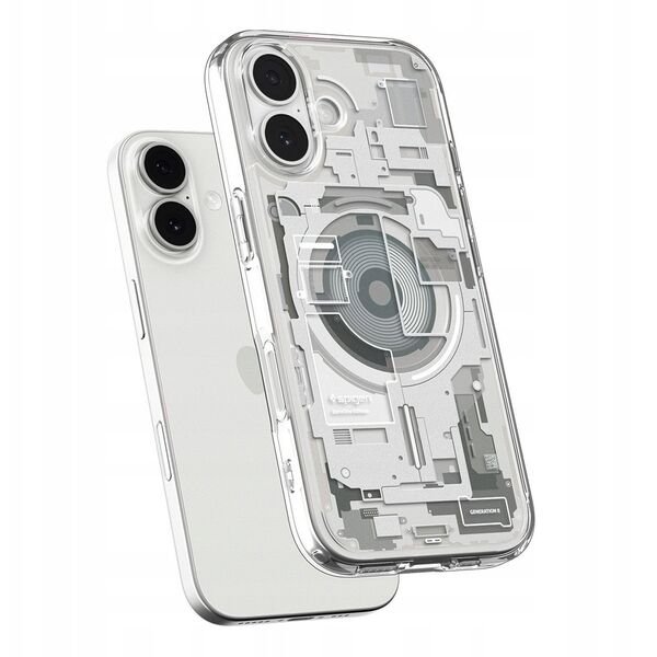 Spigen Ultra Hybrid Mag MagSafe - Etui do iPhone 17 (Zero One Natural Titanium)