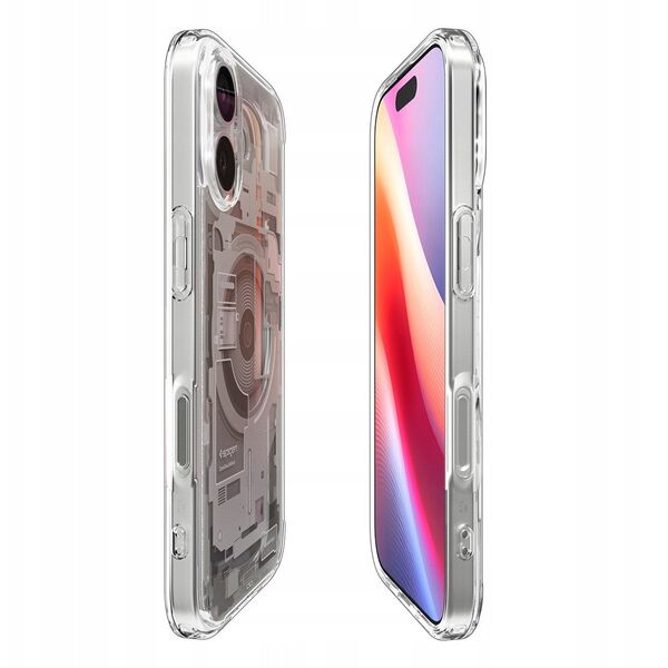 Spigen Ultra Hybrid Mag MagSafe - Etui do iPhone 17 (Zero One Natural Titanium)