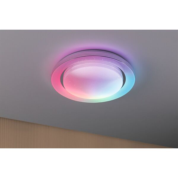 Paulmann Panel Rainbow Dynamic 22W RGB Zmienna Biel Biały/chrom