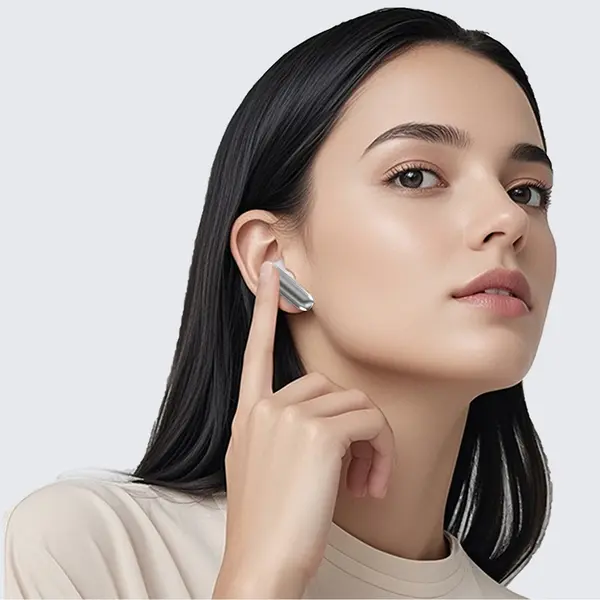 Bezprzewodowe słuchawki dokanałowe Dudao U21 TWS ANC ENC Bluetooth 5.4 białe