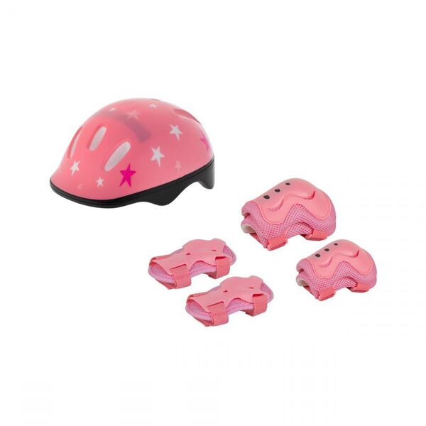 Rebel Παιδικό σετ προστατευτικών για ποδήλατο ροζ ZAB0123G έως 12 άτοκες Δόσεις