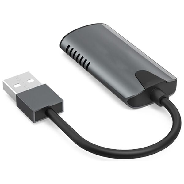 [product / manufacturer] External Capture card Earldom ET-W17, USB, HDMI, Full HD, Gray - 40233 έως 12 άτοκες Δόσεις