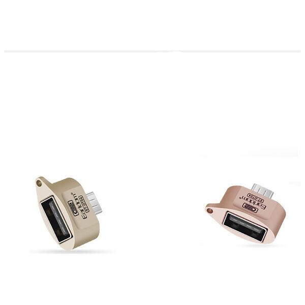 [product / manufacturer] Προσαρμογέας, Earldom, OT04, USB F σε Micro USB, OTG, Διαφορετικά χρώματα - 14873 έως 12 άτοκες Δόσεις