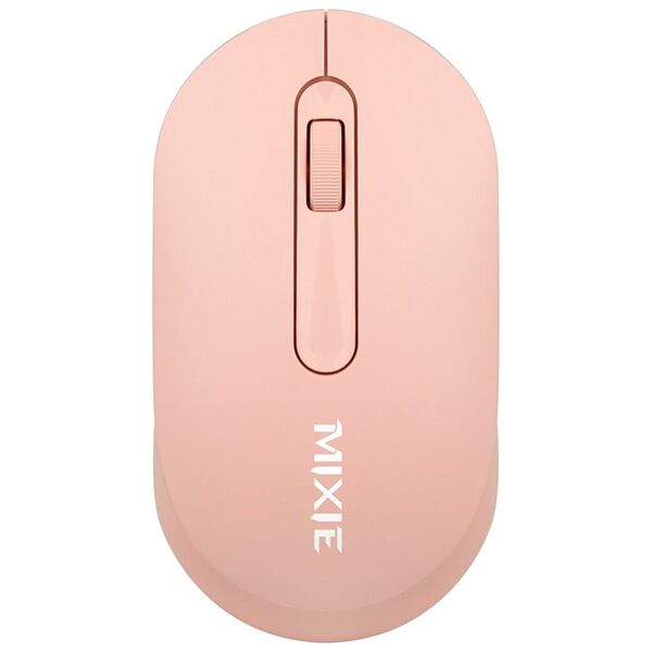[product / manufacturer] Ποντίκι Mixie R518, ασύρματο, USB, 3D, Ροζ - 758 έως 12 άτοκες Δόσεις