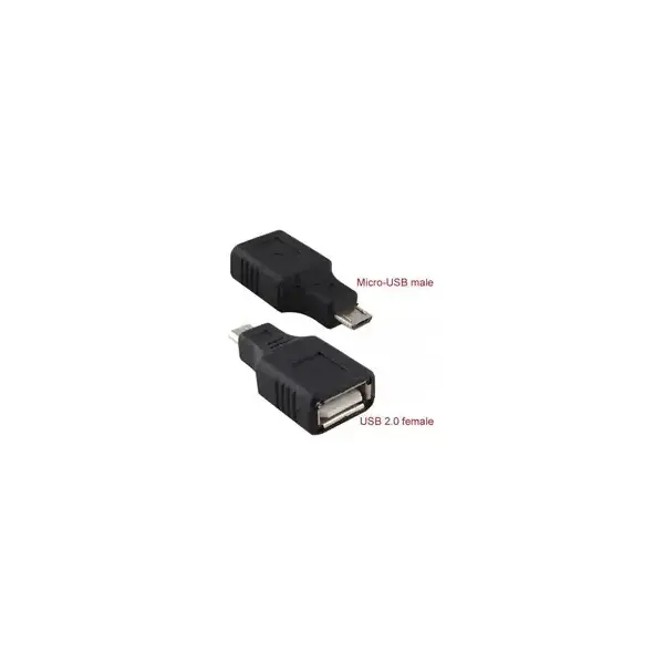 ADAPTER GOOBAY USB 2.0 FEMALE TO MICRO USB 2.0 - NEW 0.501.258 έως 12 άτοκες Δόσεις