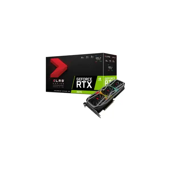 VGA 8GB PNY XLR8 EPIC-X GF RTX 3070 GDDR6 HDMI/DP PCI-E NEW 0.501.681 έως 12 άτοκες Δόσεις