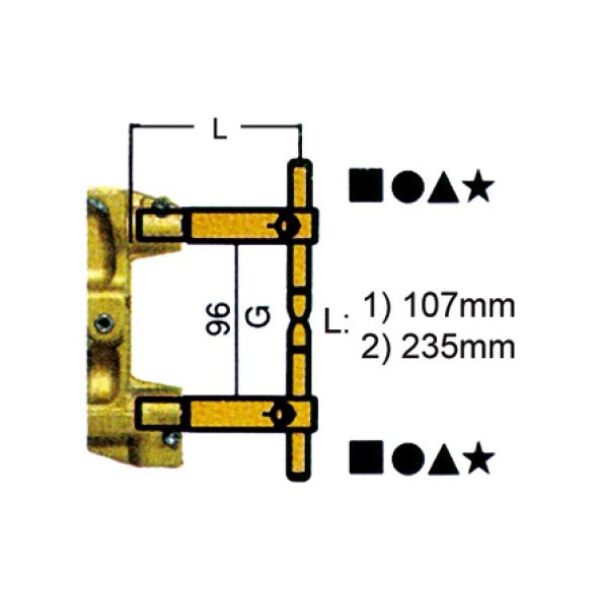 TECNA ΣET ΤΣΙΜΠΙΔΕΣ ΑΕΡ.5003 Φ18 L.235 45913 έως 12 άτοκες δόσεις