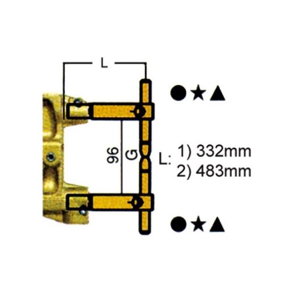 TECNA ΣET ΤΣΙΜΠΙΔΕΣ ΑΕΡ.5004 Φ18 L.332 45914 έως 12 άτοκες δόσεις