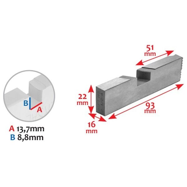 ΣΕΤ ΜΑΧΑΙΡΙΑ 2,1/2"-4" NPT ΒΙΔΟΛ. TT-100HD 43337 έως 12 άτοκες δόσεις