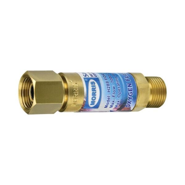 MORRIS ΒΑΛΒΙΔΑ ΑΣΦΑΛΕΙΑΣ H288-RGB ΟΞΥΓΟΝΟΥ ΓΙΑ ΡΥΘΜΙΣΤΗ ΑΕΡΙΟΥ  - ΣΠΕΙΡΩΜΑ G 3/8 RH 47412 έως 12 άτοκες δόσεις