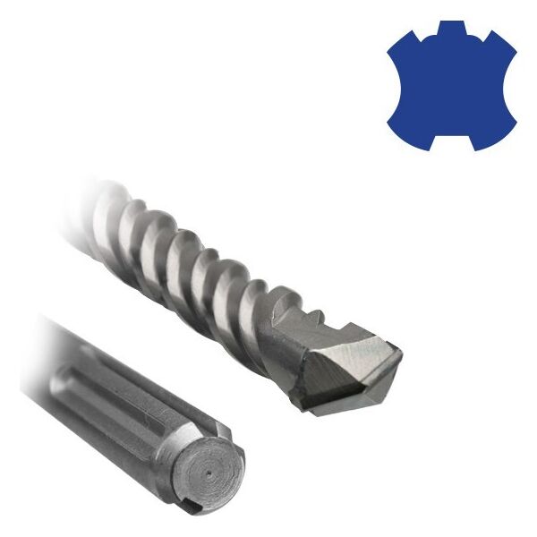 BULLE ΤΡΥΠΑΝΙ Φ 32x260x400 , 2 ΚΟΠΤΗΡΕΣ, SDS MAX 63949 έως 12 άτοκες δόσεις