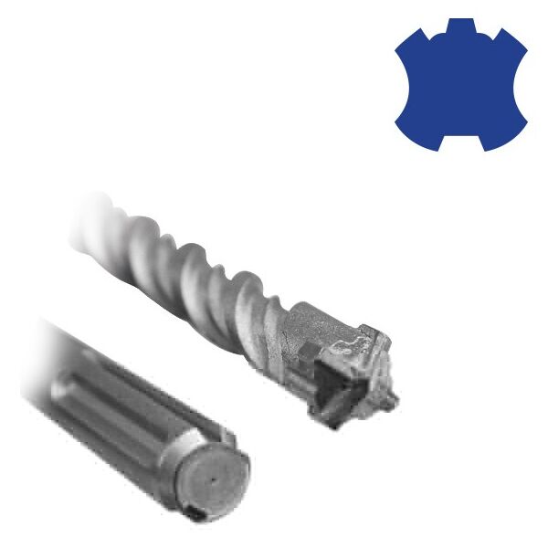 BULLE ΤΡΥΠΑΝΙ Φ 35x400x570, 4 ΚΟΠΤΗΡΕΣ, SDS MAX 685132 έως 12 άτοκες δόσεις