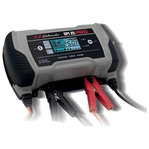 SCHUMACHER SPI PRO25 ΦΟΡΤΙΣΤΗΣ ΜΠΑΤΑΡΙΩΝ 12V-25A/24V-12,5A 60148 έως 12 άτοκες δόσεις