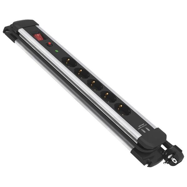 ΠΟΛΥΠΡΙΖΟ PRO ΜΕ ΠΡΟΣΤΑΣΙΑ 5 ΘΕΣΕΩΝ+2χUSB 3m 607057 έως 12 άτοκες δόσεις