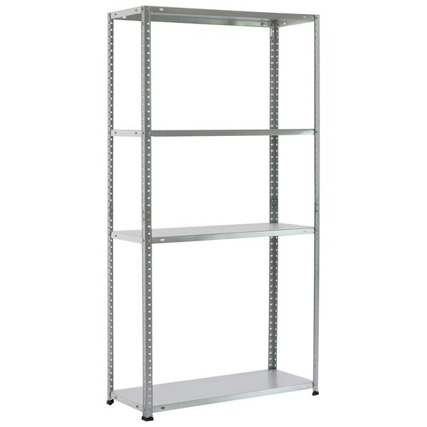 ΡΑΦΙΕΡΑ ΜΕΤΑΛΛΙΚΗ ΓΑΛΒΑΝΙΖΕ 75x30x150 - 30kg - 4 ΡΑΦΙΑ 610413 έως 12 άτοκες δόσεις