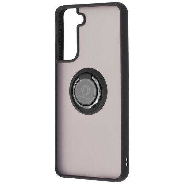 Techsuit Husa pentru Samsung Galaxy S21 5G - Techsuit Glinth - Black 5949419057647 έως 12 άτοκες Δόσεις