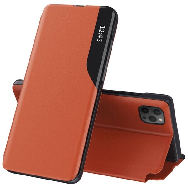 Techsuit Husa pentru iPhone 12 Pro Max - Techsuit eFold Series - Orange 5949419052918 έως 12 άτοκες Δόσεις