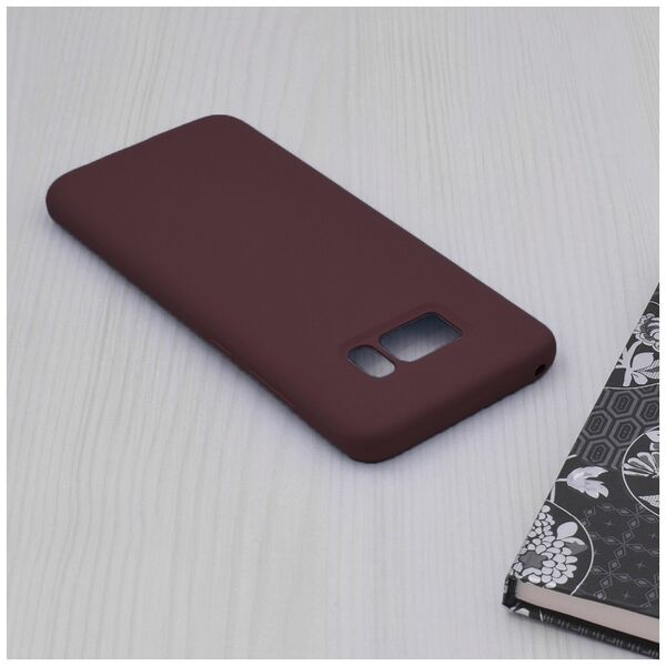 Techsuit Husa pentru Samsung Galaxy S8 - Techsuit Soft Edge Silicone - Plum Violet 5949419050228 έως 12 άτοκες Δόσεις