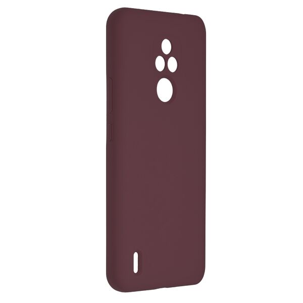 Techsuit Husa pentru Motorola Moto E7 - Techsuit Soft Edge Silicone - Plum Violet 5949419040717 έως 12 άτοκες Δόσεις
