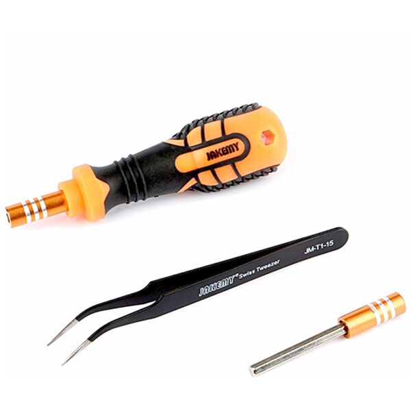 Jakemy Trusa Surubelnite cu Accesorii 33in1 - Jakemy Precision (JM-8101) - Orange 6949639102492 έως 12 άτοκες Δόσεις