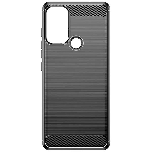 Techsuit Husa pentru Motorola Moto G60S - Techsuit Carbon Silicone - Black 5949419033658 έως 12 άτοκες Δόσεις