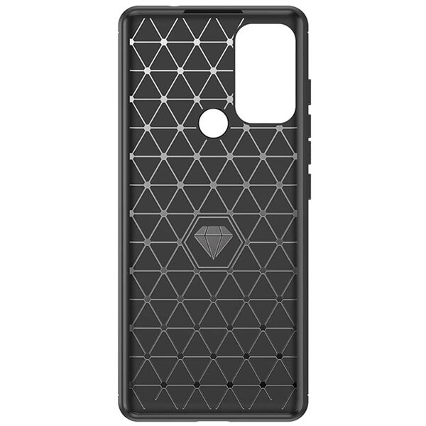 Techsuit Husa pentru Motorola Moto G60S - Techsuit Carbon Silicone - Black 5949419033658 έως 12 άτοκες Δόσεις