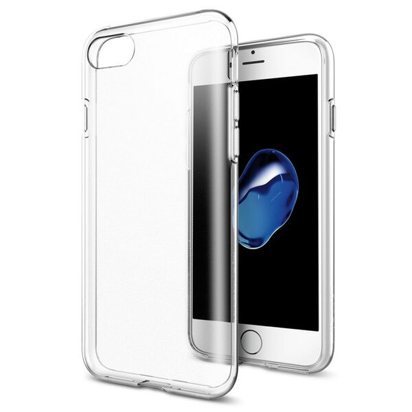 Spigen Husa pentru iPhone 7 / 8 / SE 2 / SE 3 - Spigen Liquid Crystal - Clear 8809466645518 έως 12 άτοκες Δόσεις