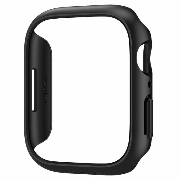 Spigen Husa pentru Apple Watch 7 / 8 (45mm) - Spigen Thin Fit - Black 8809811857597 έως 12 άτοκες Δόσεις