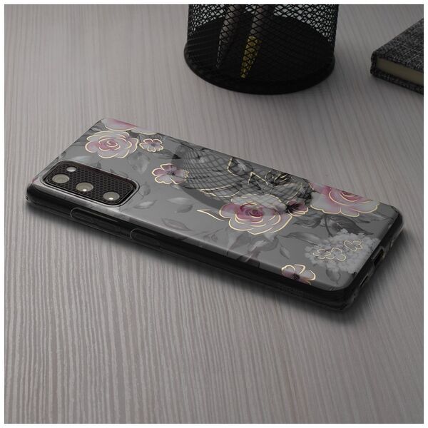 Techsuit Husa pentru Huawei nova 9 SE - Techsuit Marble Series - Bloom of Ruth Gray 5949419019959 έως 12 άτοκες Δόσεις