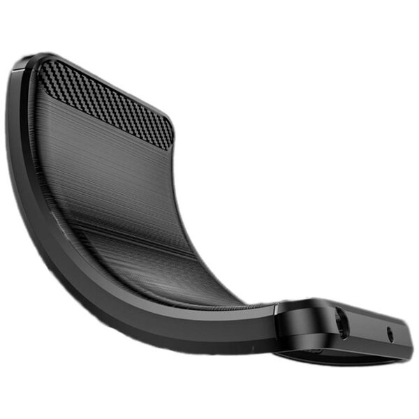Techsuit Husa pentru Motorola Moto G42 - Techsuit Carbon Silicone - Black 5949419018112 έως 12 άτοκες Δόσεις