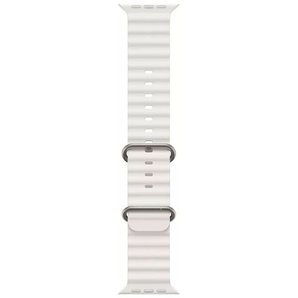 Techsuit Curea pentru Apple Watch 1/2/3/4/5/6/7/8/SE/SE 2/Ultra (42/44/45/49mm) - Techsuit Watchband (W038) - White 5949419015432 έως 12 άτοκες Δόσεις