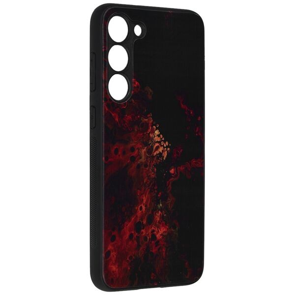 Techsuit Husa pentru Samsung Galaxy S23 Plus - Techsuit Glaze Series - Red Nebula 5949419013711 έως 12 άτοκες Δόσεις