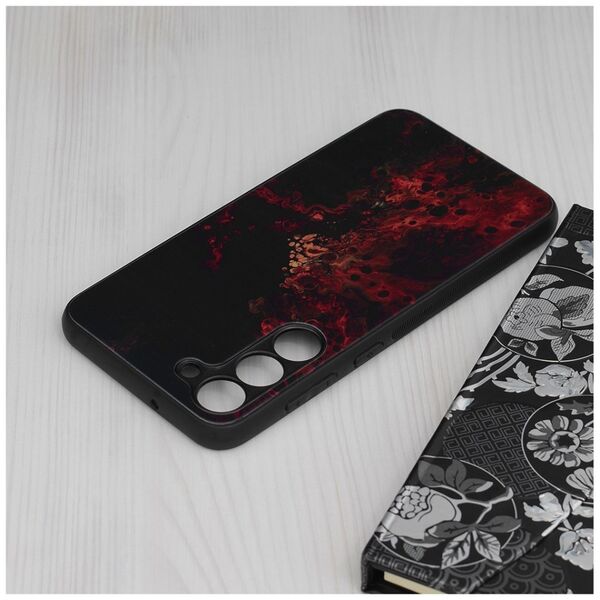 Techsuit Husa pentru Samsung Galaxy S23 Plus - Techsuit Glaze Series - Red Nebula 5949419013711 έως 12 άτοκες Δόσεις