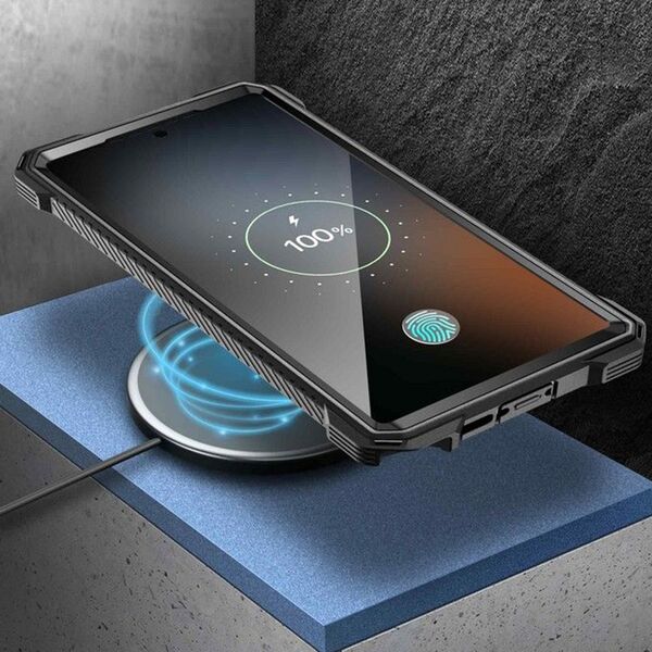 i-Blason Husa pentru Samsung Galaxy S23 Ultra + Folie - I-Blason Armorbox - Black 0843439121423 έως 12 άτοκες Δόσεις