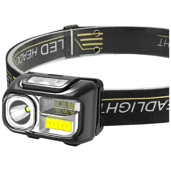 Techsuit Lanterna Cap XPG, COB, LED, 5 Culori - Techsuit (HL-B-02) - Black 5949419009028 έως 12 άτοκες Δόσεις