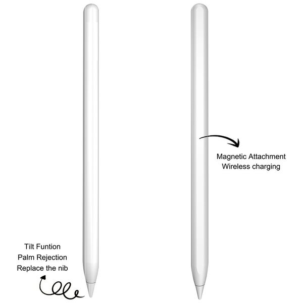 Techsuit Stylus Pen pentru iPad cu Functia Palm Rejection - Techsuit (M2) - White 5949419008908 έως 12 άτοκες Δόσεις