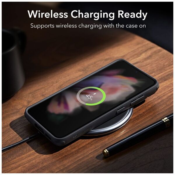 ESR Husa pentru Samsung Galaxy S23 Plus - ESR Classic Kickstand - Frosted Black 4894240175675 έως 12 άτοκες Δόσεις