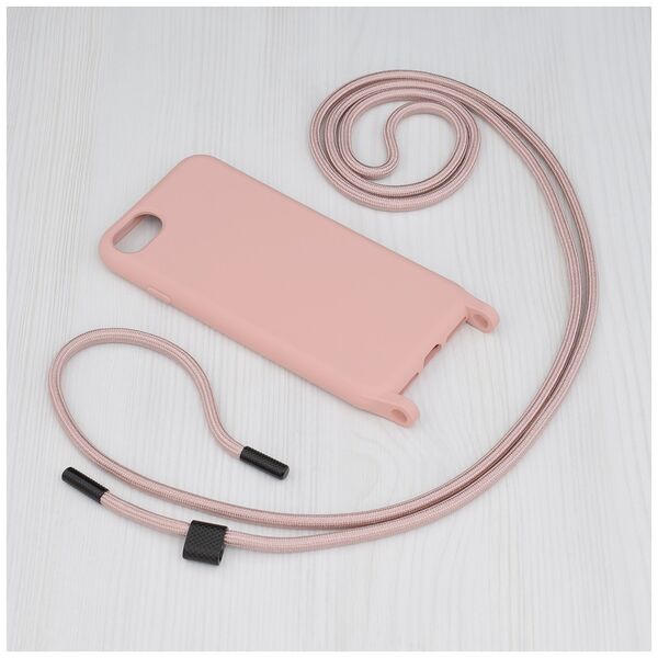 Techsuit Husa pentru iPhone SE 2, SE 2020 / SE 3, SE 2022 - Techsuit Crossbody Lanyard - Yellow 5949419003378 έως 12 άτοκες Δόσεις