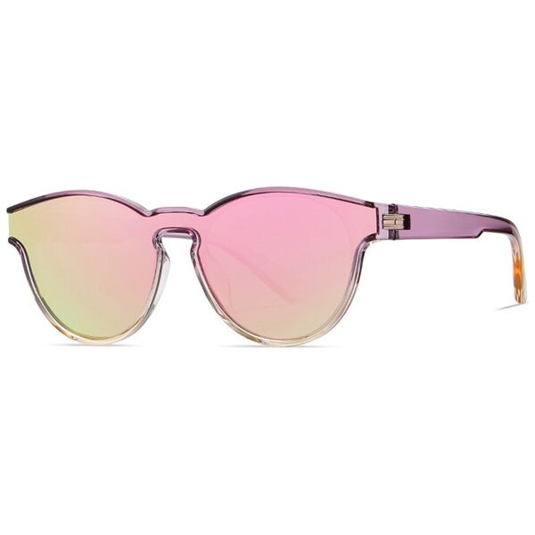 Techsuit Ochelari de Soare - Techsuit (TR7545) - Purple / Yellow / Pink 5949419000407 έως 12 άτοκες Δόσεις