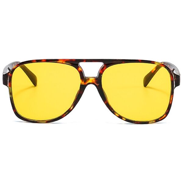 Techsuit Ochelari de Soare - Techsuit Polarised PC (98061) - Leopard / Yellow 5949419000384 έως 12 άτοκες Δόσεις